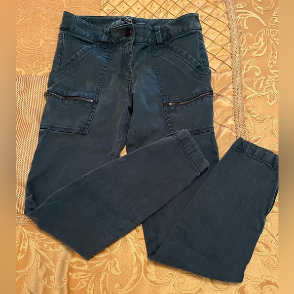 Ann Taylor Loft/women’s blue pants, size 2 - Picture 2 of 4